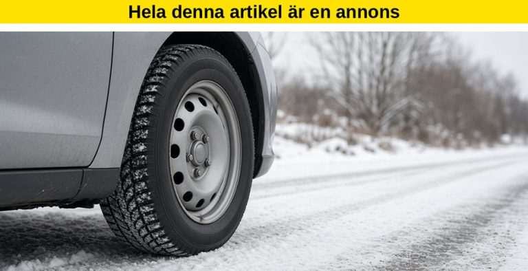 Vinterdäck – förbered bilen inför vintern